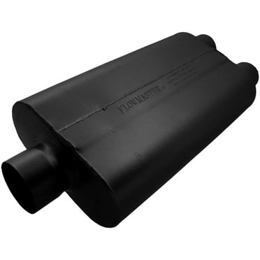 Flowmaster 842516 Super 10 2.5 Inlet x 2.5 Outlet 409S Muffler with Aggressive Sound by Flowmaster